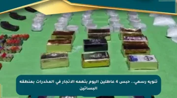 تنويه رسمي.. حبس 4 عاطلين اليوم بتهمة الاتجار في المخدرات بمنطقة البساتين